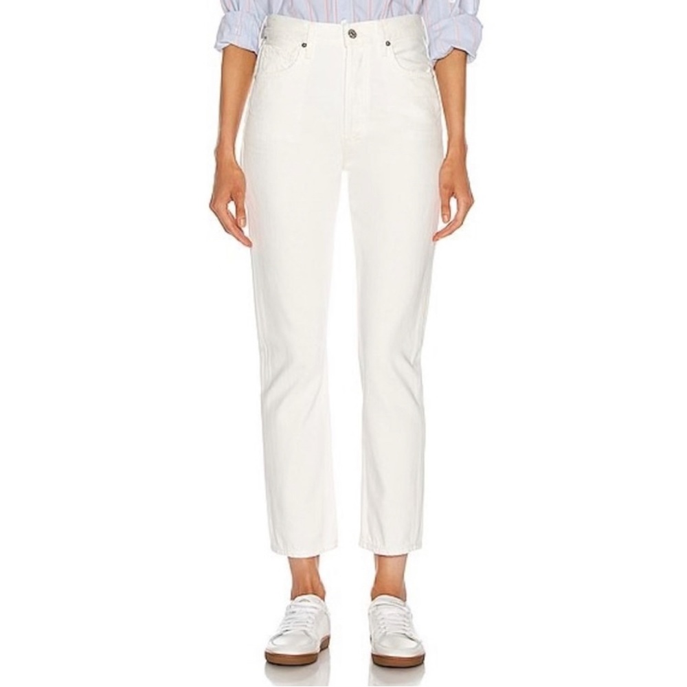 Club Monaco cropped straight leg pants